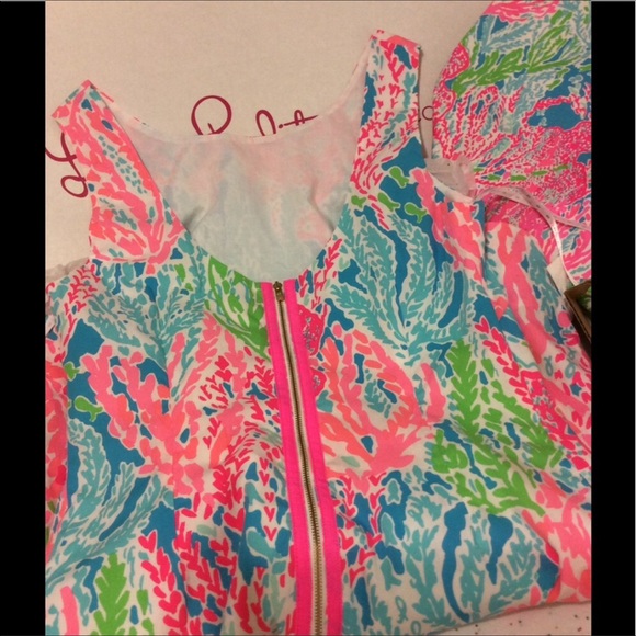 Lilly Pulitzer Delia Shift Lets Cha Cha Holy Grail - Picture 3 of 6